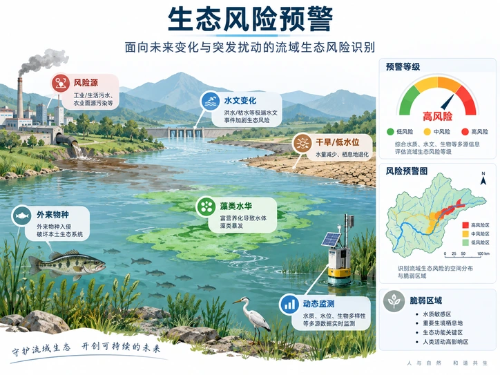 生态风险预警研究示意图